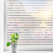 vgoltd Frosted Stripe Pattern Window Film Self-Adhesive Vinyl Privacy Film for Glass Windows Bathroom Home & Office Doors (30 x 100 cm)