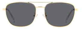 POLAROID Brille PLD 4172/G/S/X Größe 59-16 mm Gold Grau polarisiert