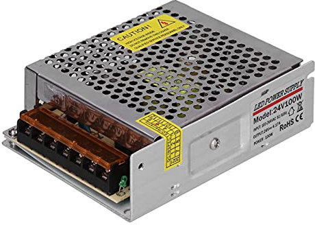 ANKROYU Fuente de alimentación conmutada regulada, Convertidor de voltaje CC ajustable, Equipo de energía Convertidor de voltaje LED Fuente de alimentación