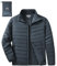 Outdoor Ventures Men's Packable Puffer Jacket Insulated Lightweight Puffy Coat Warm Portable Padded Water Resistant Jacket for Hiking Travelling Camping Dark Grey M