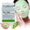 Jelly Mask Powder für Gesicht, Hydrating & Moisturizing Jelly Face Maske, Professionell Spa Nutzung Peel Off Face Mask Powder, Tiefenwirksame Hydratation & Glow für alle Hauttypen 23 Fl Oz (Tea Tree)