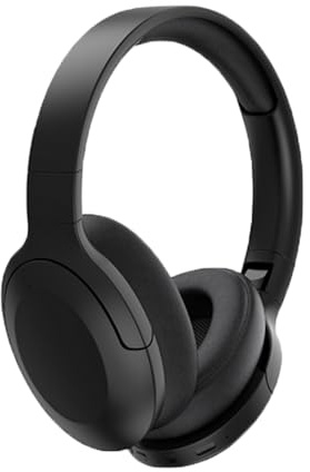 Cuffie Bluetooth Over Ear Cancellazione Rumore, Wireless Headphones Bluetooth Cuffie On Ear Grandi con Microfono, Cuffia Senza Fili Noise Cancelling Cuffie per TV Gaming Sport Musica Palestra