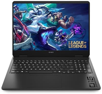 HP OMEN 16-ap0000ns - Ordenador portátil Gaming 16 2K AMD Ryzen AI 7 350, 32GB RAM, 1TB SSD, NVIDIA RTX 5070, FreeDos - Negro - Teclado QWERTY Español