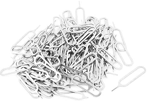 Lot de 10 aiguilles d'éjecteur de carte SIM pour téléphones portables