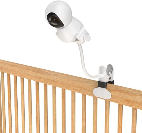 Universal Babyphone Halterung - GHB Babyphone Halterung - Flexible Clip Halter für Philips Avent, Momcozy, ieGeek, BOIFUN Babymonitor | Stabil Baby Kamera Halter