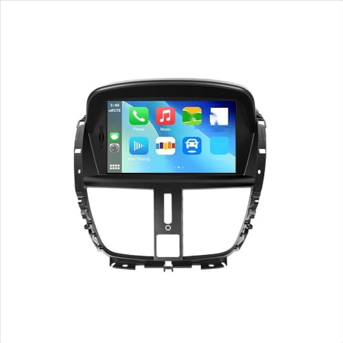 Radio Android para Peugeot 207 (2008-2014) con Reproductor Multimedia 2DIN y GPS GPS para Coche(2G+64G CarPlay)