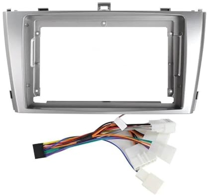 Auto Multimedia-Player-Panelrahmenadapter Für Avensis T25 T27 2008-2015 2Din Radio-Armaturenbrett-Kabelkit