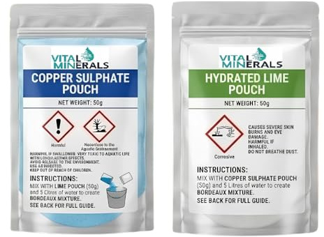 Vital Minerals Copper Sulphate & Lime Mixture 5L Solution | For Trees, For Fruits, Fungicide