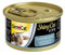 GimCat ShinyCat in Jelly Thunfisch mit Garnelen - Nassfutter mit Fisch und Taurin für Katzen - 24 Dosen (24 x 70 g)