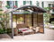 Habrita Abri de jardin 4.28m² bois naturel - du2020.02n