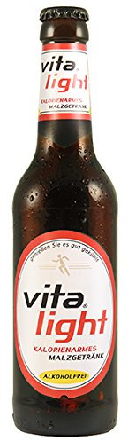 vita light - kalorienarmes Malzgetränk - alkoholfrei - 24 x 330 ml Mehrweg incl. Pfand