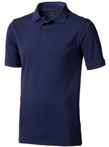Elevate Polo Calgary a Manica Corta da Uomo Navy