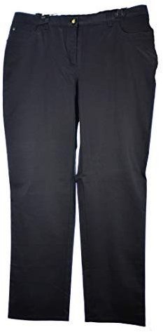 LUISA VIOLA Jeans Donna Nero Taglie Grandi COMODE (Elena Miro) Donna 49