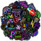 Stickers Pack[100pcs], Vinyl Decal Stickers Graffiti for Laptop MacBook Skateboard Snowboard Luggage Suitcase Car Bike Motorcycle, Laptop Stickers, Bumper Stickers