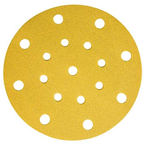 STIER Schleifscheiben Universal D150 / P180 / 16-Loch / 50 Stk., Schleifpapier, Exzenterschleifpapier, Exzenterschleifscheiben, 150mm