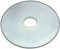 AERZETIX - C49694 - Lot de 100 Rondelles de carrossier plates larges - M6 Ø6.4x30x1.5mm - en acier zingué