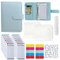 Kostenbudgetb?gen, Etikettenaufkleber und Regel,30 pcs A6 Budget Binder¡ê?Geldumschl?ge f¡§1r die Budgetierung