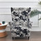 WYJHNLBEDC 2 Stück Ohrensessel überzug Stretch, Elastischer Sesselschoner für Ohrensessel/loungesessel Outdoor/Sessel Wohnzimmer/Sofa 1 Sitzer