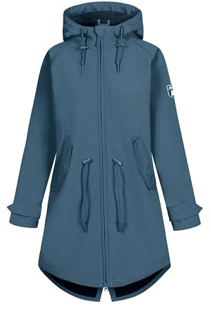 derbe Damen Softshelljacke Island Friese - Blau 44