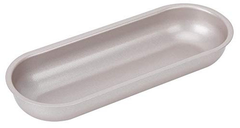 Moldes Para Pan De Hot Dog Molde Para Hornear De Forma Ovalada De 7 Pulgadas Moldes Antiadherentes Para Pan De Hot Dog Moldes Para Pan De Acero Al Carbono Juego De Utensilios Para Hornear(7Inch)