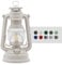 Feuerhand LED Laterne Baby Special 276 - stufenlos dimmbare Laterne für Wohnzimmer, Balkon oder Terrasse - mit warmweißem Licht, Akku- und Batteriebetrieb - Softbeige