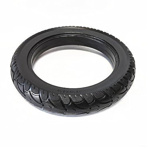 1 x Vollgummireifen, 30,5 cm (12 Zoll), Ersatzreifen, Scooter, Vollgummireifen, 31,7 x 5,1 cm (12 1/2 x 2 1/4 Zoll) für E-Bike-Roller, 12,5 x 2,50 Reifen