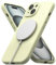 Ringke Silicone Magnetic Case Compatible with iPhone 15 Plus 6.7-Inch, Powerful Magnet [3-Layer Liquid Silicone] Long Lasting Silky Feel Anti-Fingerprint Back Cover - Sunny Lime