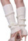 Sexy Damen Bein Stulpen Neon Strümpfe für 80er Jahre 80s Party Fasching Karneval Tanzen Aerobic Kostüm Accessoires - Farbe wählbar