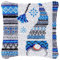 LDFHOIN Ensemble de housses de coussin de Noël à nouer soi-même - Ensemble de tapis noué - Ensemble de housses de coussin pour adultes et enfants - Housse de coussin de canapé - Cadeaux faits main