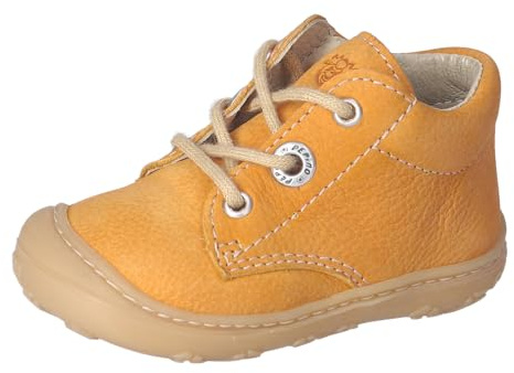 RICOSTA Mädchen und Jungen Stiefel Cory, Kinder Lauflernschuhe, Weite: Mittel, lose Einlage, terracare, Leder, schnürstiefel, fanta (780), 23 EU
