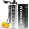 Mevoly Borraccia 1 Litro, Borraccia Palestra con Orari per Bere, Borraccia Sportiva Motivazionale 1L senza BPA, Antigoccia, Trasparente Bottiglia Acqua per Ufficio, Scuola, Trekking Bottle