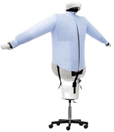 EOLO Stira Camicie SA05 S ECO Stira Asciuga in Automatico Camicie Bambola Stiratrice Asciugatrice Stendiasciuga Manichino Ferro Stiro Robot 3 Programmi Made in Italy Garanzia 5 Anni Efficienza A++