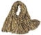Zebra Animal Print Schals & Tücher für Damen Stola Damen Festlich Leichtes Herbst Winter Halstuch Schultertuch Kopftuch Geschenke für Frauen,Stil C-Khaki Scha