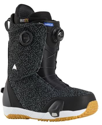 Burton - Swath Step on Black Snowboardstiefel für Herren - Größe 44,5 - Schwarz