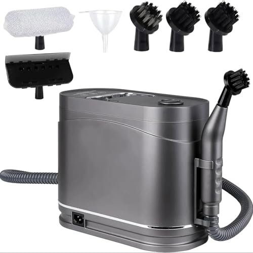 Steam Cleaner 1500W Multifunctional - 2 Cleaning Modes, 1.2L Water Tank, Handheld Steamer For Carpet, Upholstery, Floors, Tiles, Car, Shoes- With Brush Head