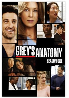 ZAQMKOL Grey's Anatomy TV-Serie-Poster (1) Leinwandposter Wandkunst Dekor Druck Bild Gemälde für Wohnzimmer Schlafzimmer Dekoration 30 x 45 cm