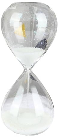 Sablier Minuteur blanc doré plusieurs tailles(White 3.0 Min)
