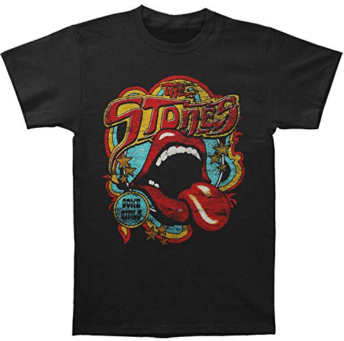 Rockoff Trade The Rolling Stones Retro 70s Vibe T-Shirt - Black - XL