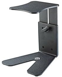K&M 26772 Support de table pour moniteur Noir, acier - support réglable en hauteur au design innovant