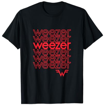 Weezer - Thank You Red T-Shirt