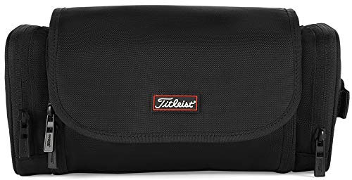 Titleist Players Trousse de Toilette à Suspendre Noir/Rouge 14 x 29,2 x 12,7 cm