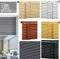 PVC Venetian Blind Blinds Easy Fit Curtains Trimmable Fittings Windows Treatment Shutters Twist Open Close (Slate Grey, 45X150)