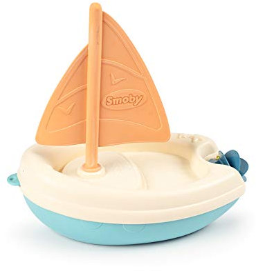 Smoby 181200 Grün-Badespielzeug, hergestellt aus nachhaltigem Bioplastik aus Zuckerrohr, recycelbar, 100% recycelte Verpackung, für Kinder ab 1 Jahr, Small