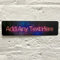 ShopQuality4U Personalised Mirror Aluminium Metal Plaque Bespoke Sign Childs Bedroom Door Add Own Text - Blue Wall Background Mirror Finish (20 x 5 cm, 7.8 x 2 inches)