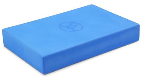 Yoga-Mad EVA-Yoga-Block, 30,5 cm x 20,5 cm x 5 cm, umweltfreundlicher Yoga-Block, hochdichter EVA-rutschfester Block für Yoga, Pilates und Heimtraining, bietet Unterstützung für verschiedene