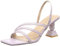 L37 HANDMADE SHOES Voyage, Sandalo con Tacco Donna, Lilla, 35 EU