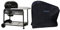 Zanussi ZCBBQ22TK-C Kettle Charcoal Trolley 53 cm BBQ with Cover in Black, Integrated Wheels, Integrated Thermostat with Chrome Grill, Storage Rack & Side Table