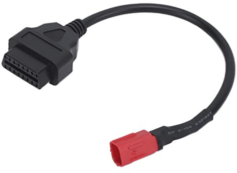 Prise Obd2, Top Scan, 16 broches à 6 broches Cable Obd2 Usb Prise Obd2 Bluetooth pour moto