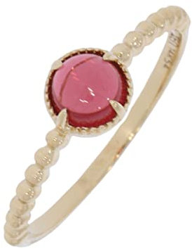 Xen Ring mit Granat 0,89 ct. 585 Gelbgold 54 (17.2)