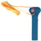 Hélice de lanceur de corde, propulseur de corde de chat portable jouet de lanceur de corde à glissière électrique pour chats enfants adultes Bleu foncé
